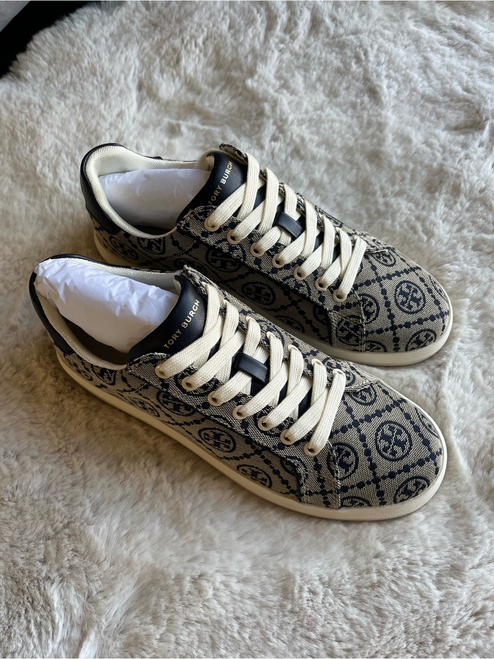 Tory Burch Monogram Sneakers